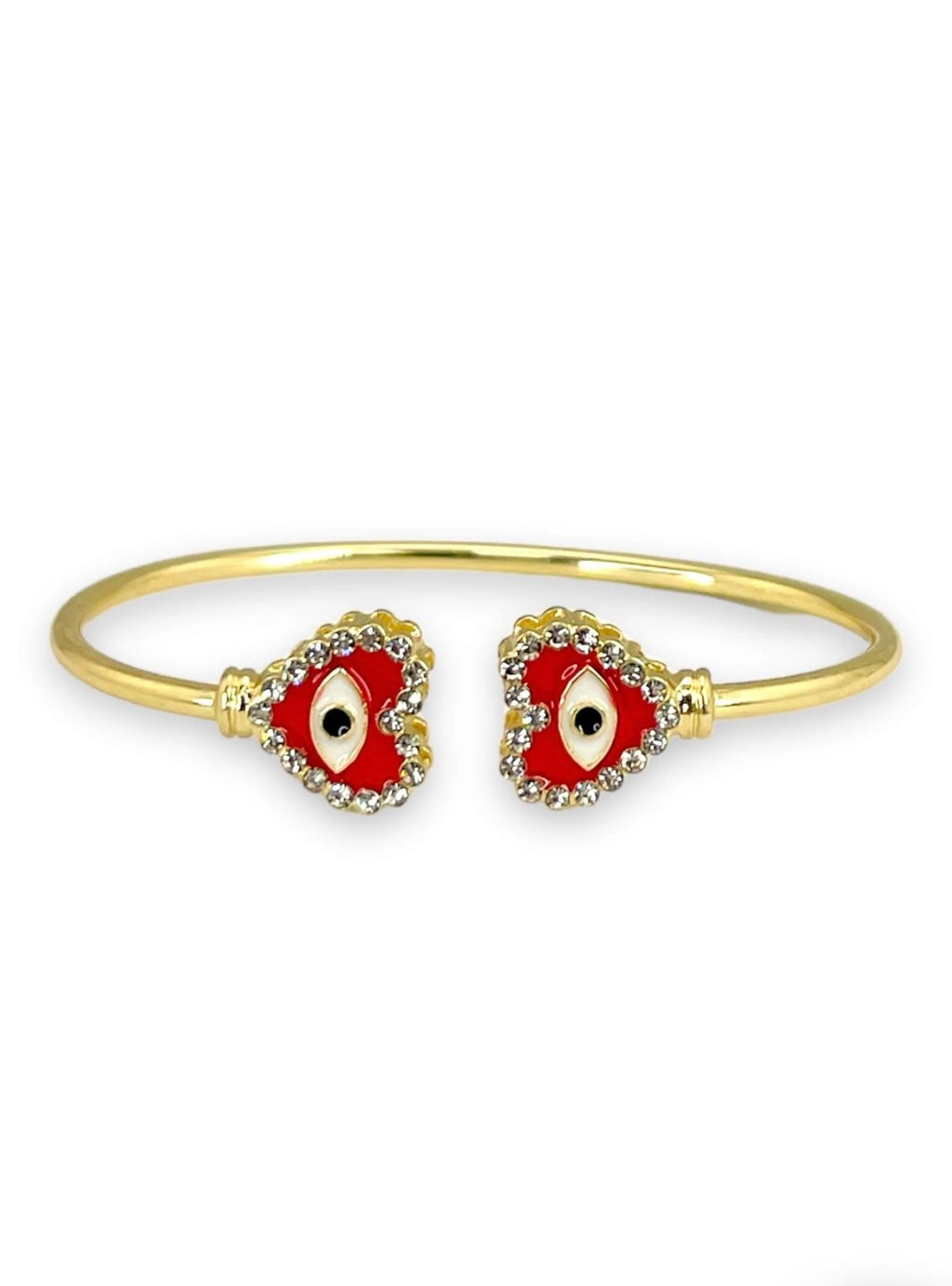 Corazon de Ojos Cuff