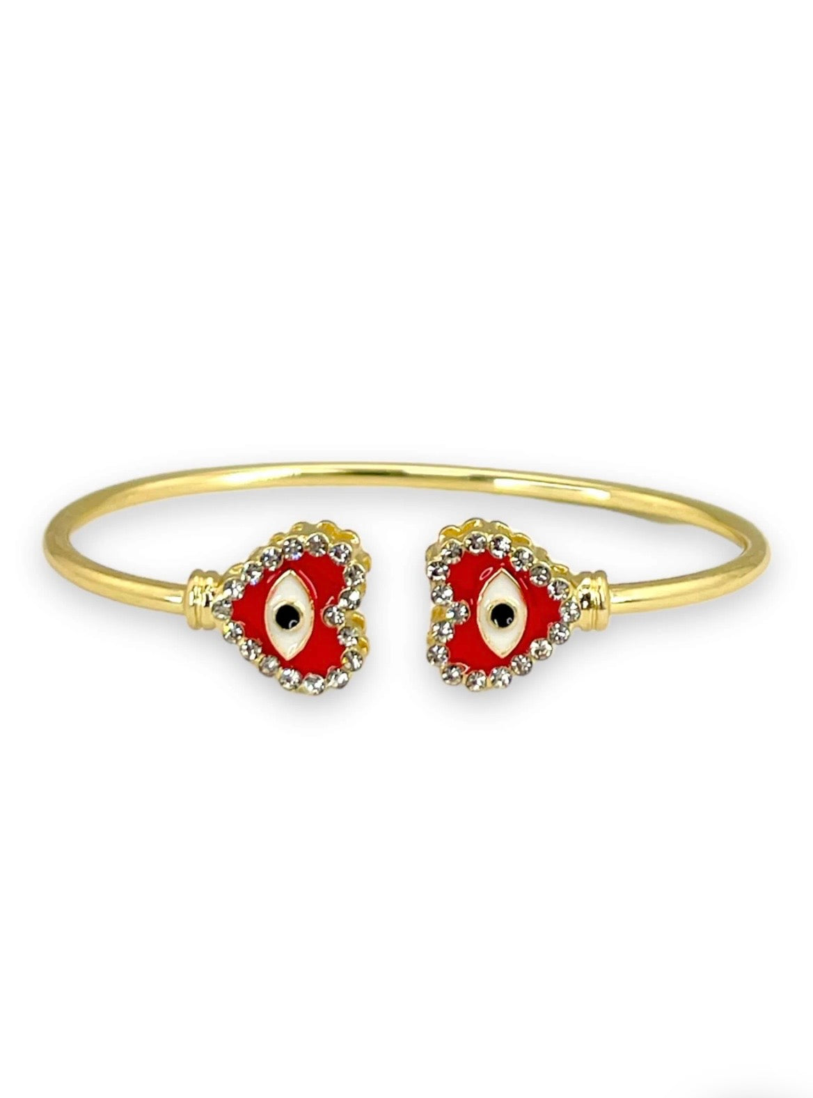 Corazon de Ojos Cuff