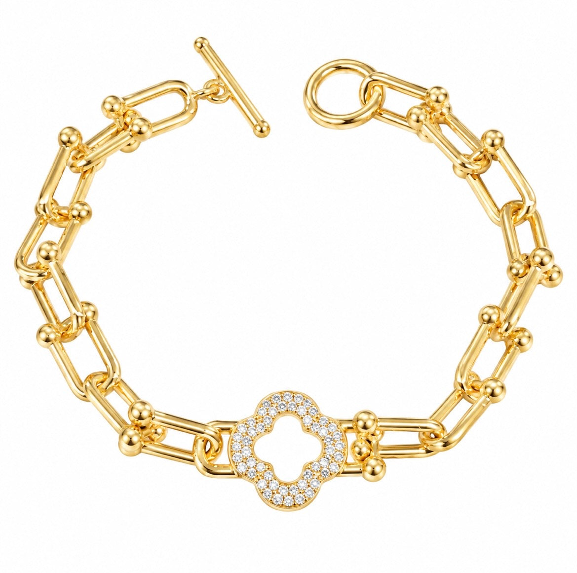 Melanie Clover Bracelet